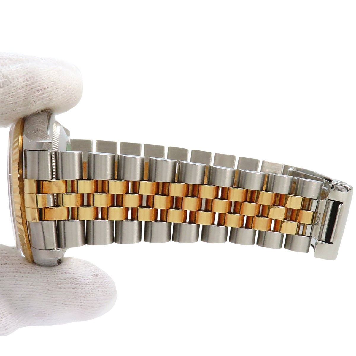 16233G Datejust YG/SS W 系列(1994-1995)自动,1996 年 12 月购买,香槟金和银色