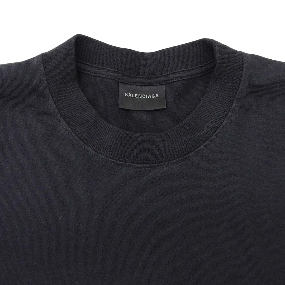 Tシャツ プリーツ ワンピース 2023年 34 ロゴ 半袖 ブラック黒