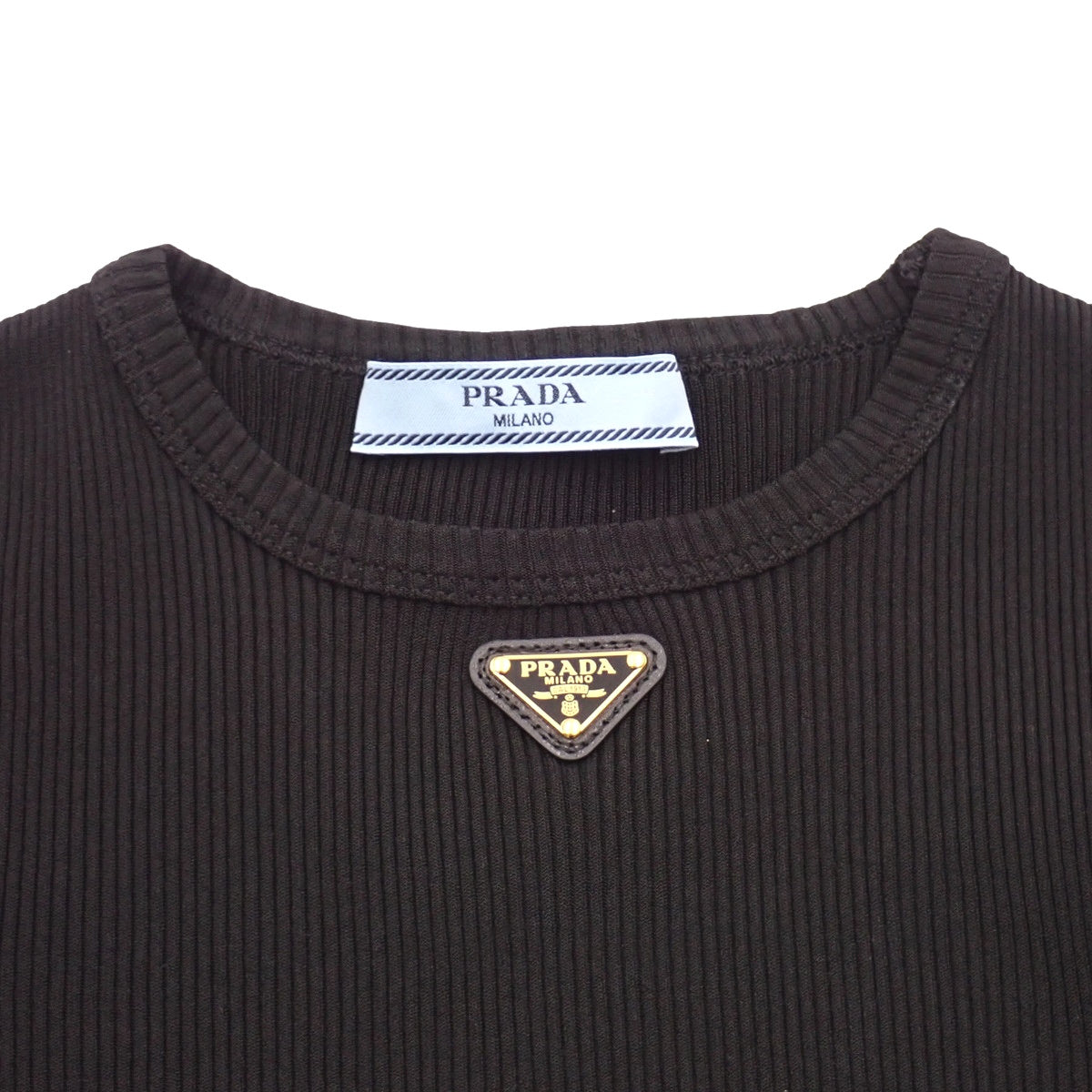 Rib cut and sew 2024 size 38 black