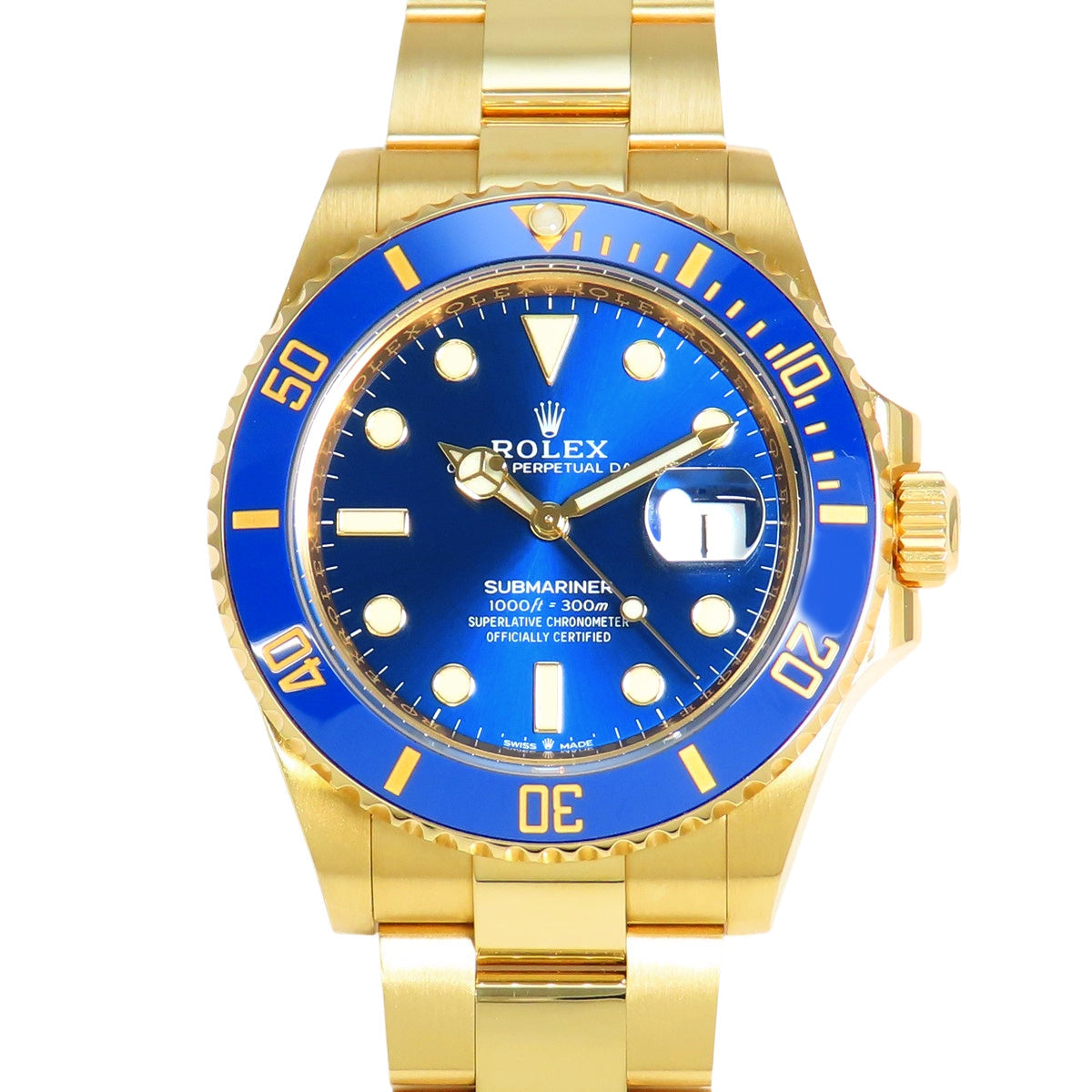 Submariner Date 126618LB YG/CE Automatic Blue