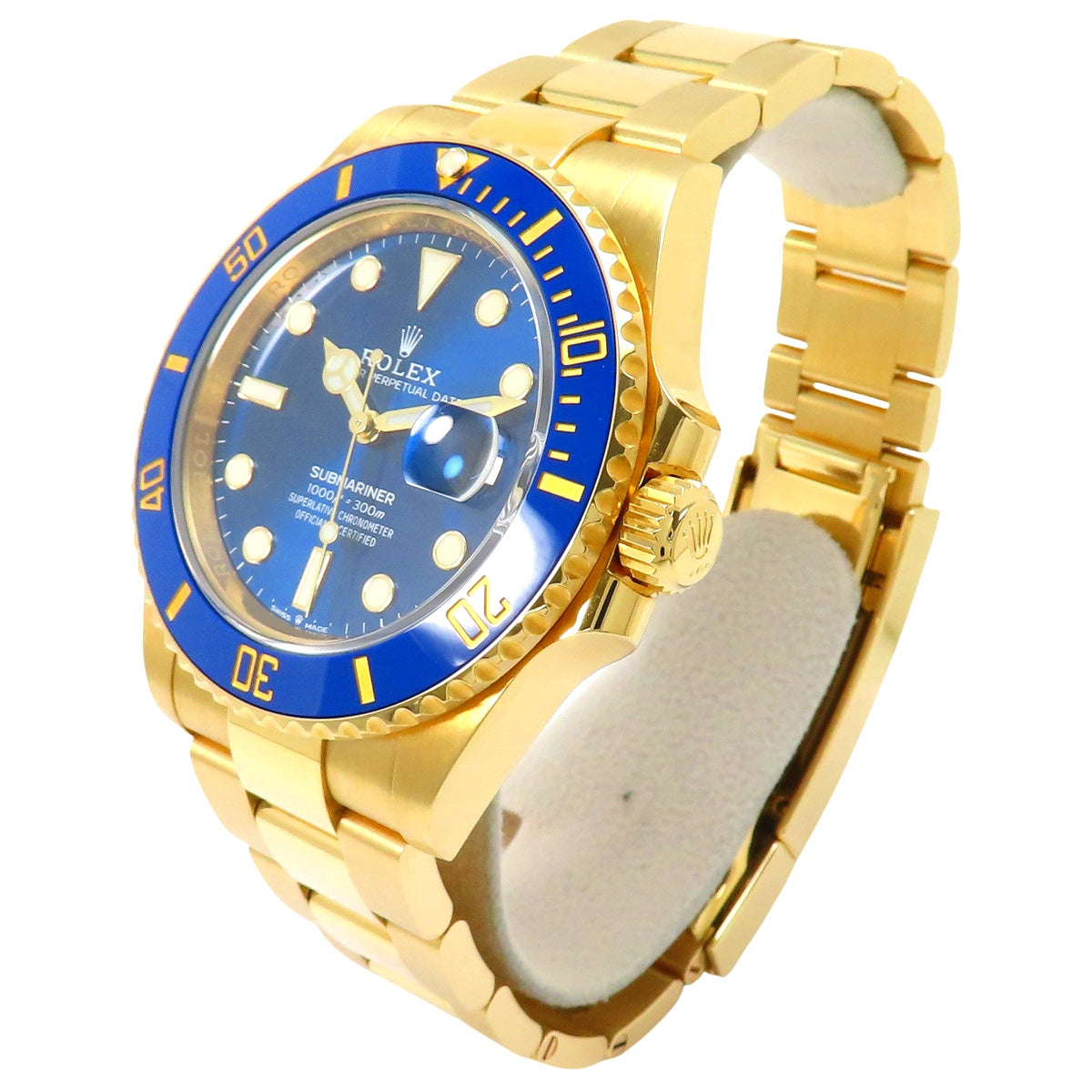 Submariner Date 126618LB YG/CE Automatic Blue