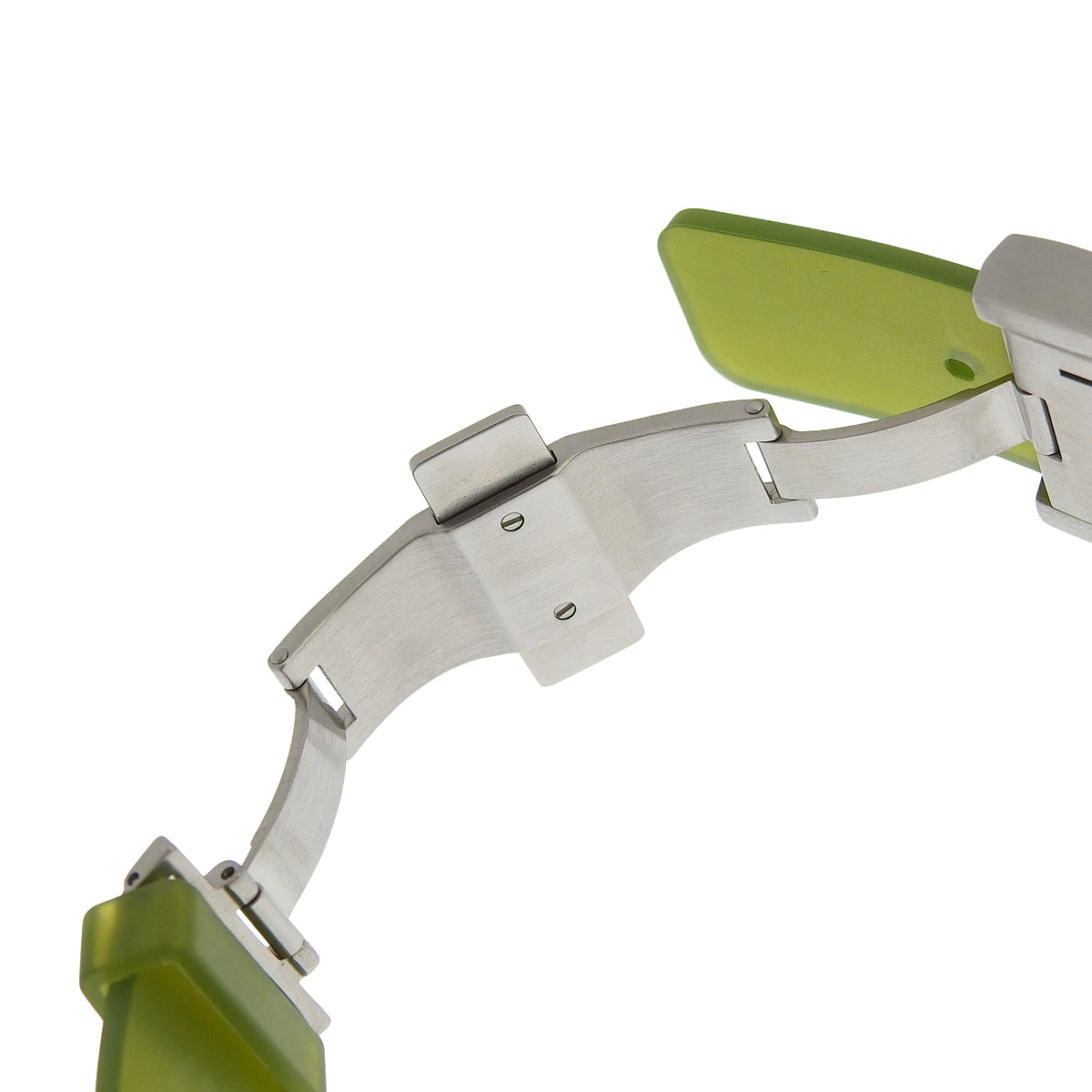 Dive YA136345 Rubber Stainless Steel Green Automatic Men's Watch