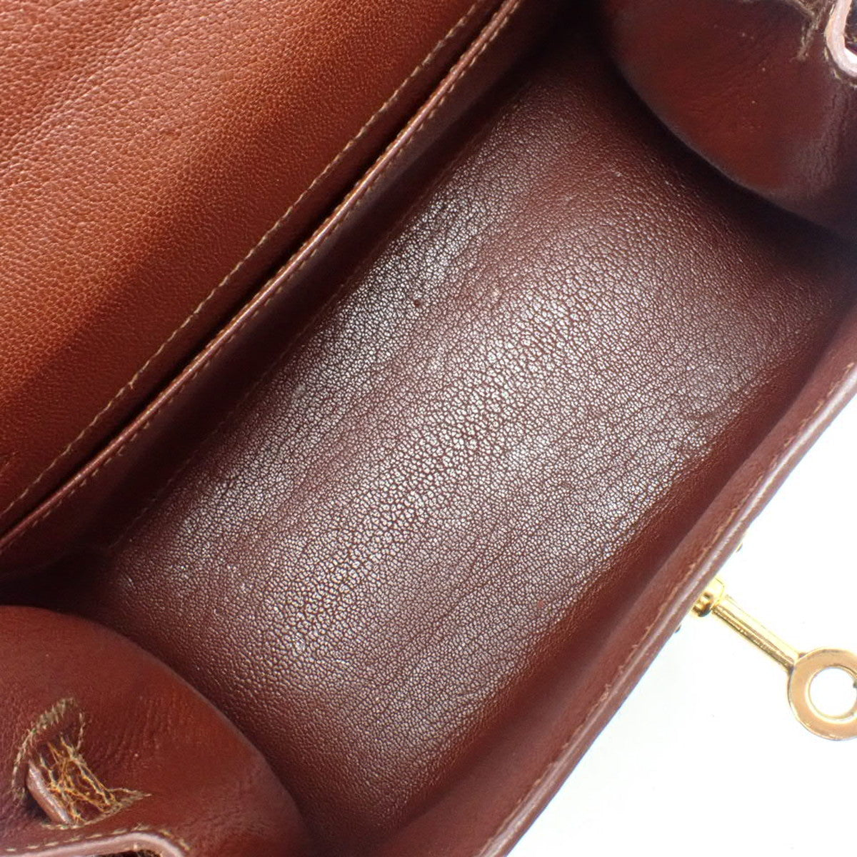 Mini Kelly Polosus Crocodile Meal Gold Hardware A Stamp