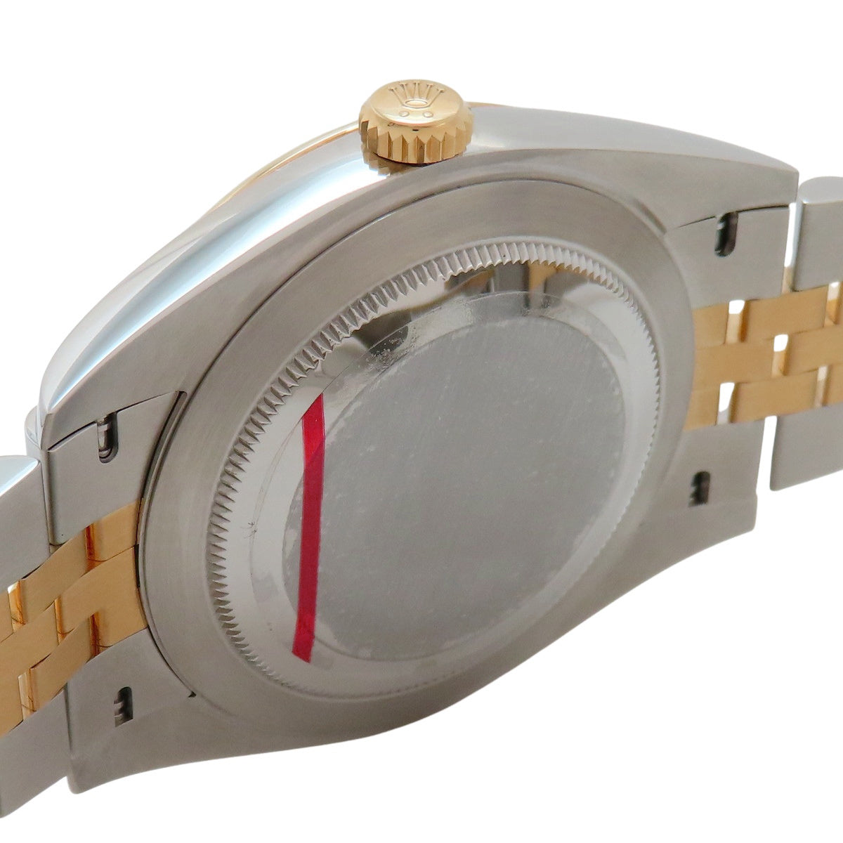 デイトジャスト41 126333 YG/SS ランダム番 ブラック 自動巻き メンズ