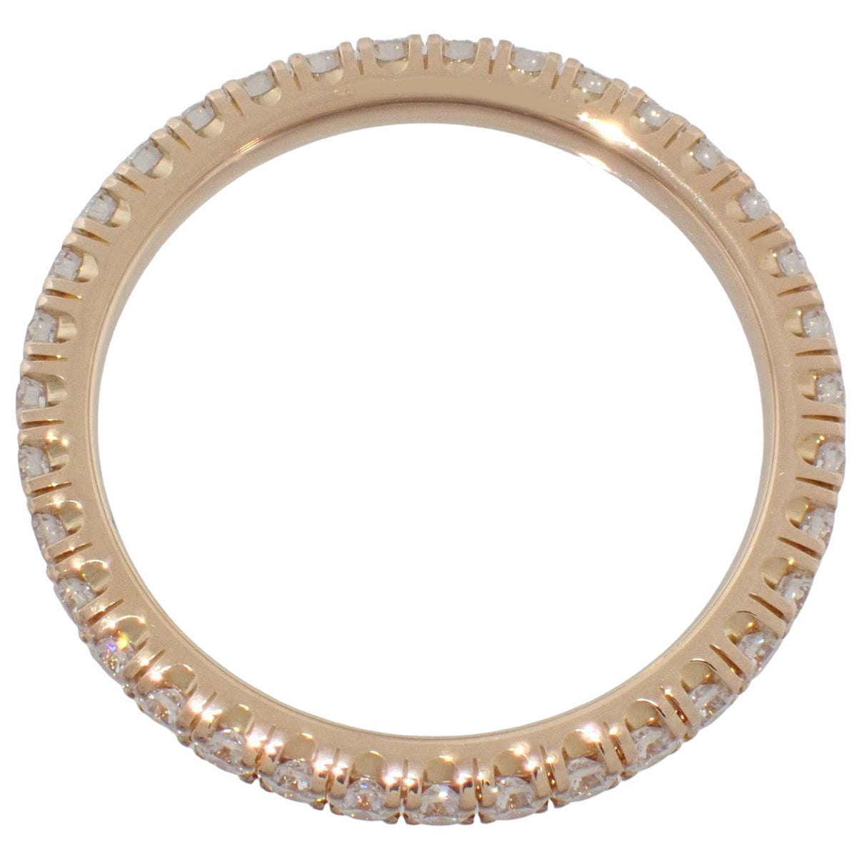 卡地亚 Etincel de Cartier 玫瑰金镶钻戒指,18K 玫瑰金,1.6 克