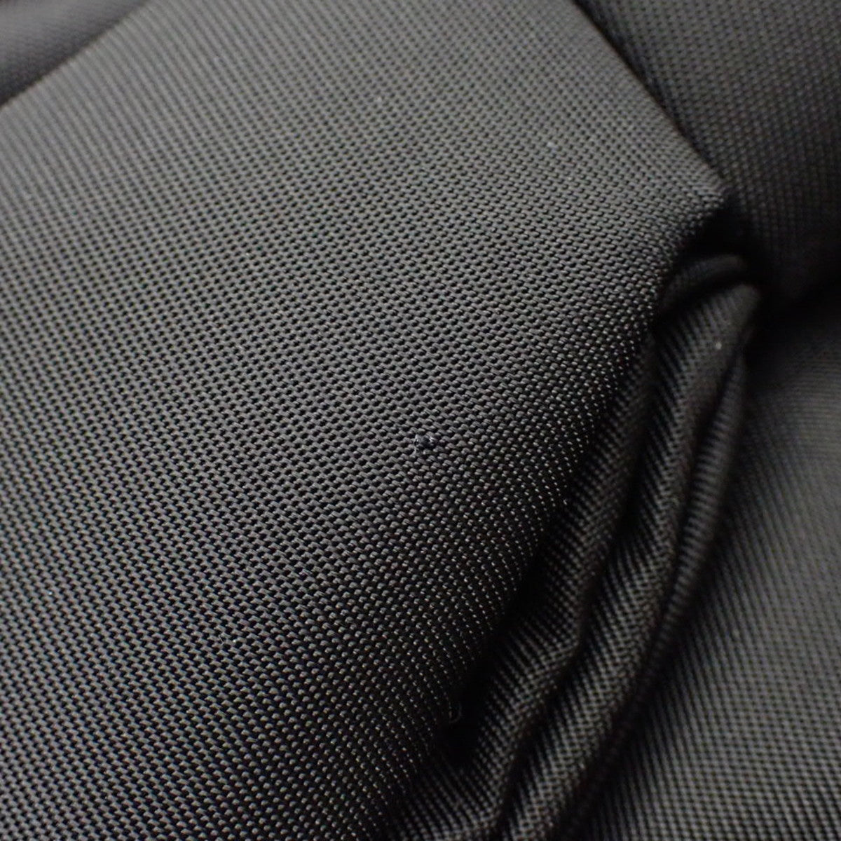 Re-Nylon x Nappa 皮革缎带迷你包,黑色,1BC241