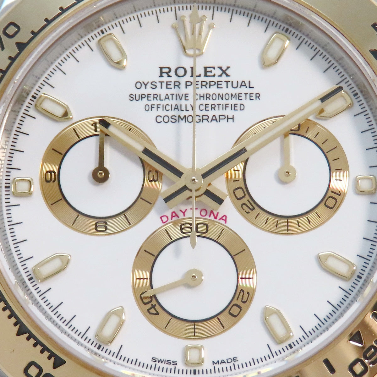 デイトナ 116503 YG/SS ランダム番 ホワイト 自動巻き メンズ