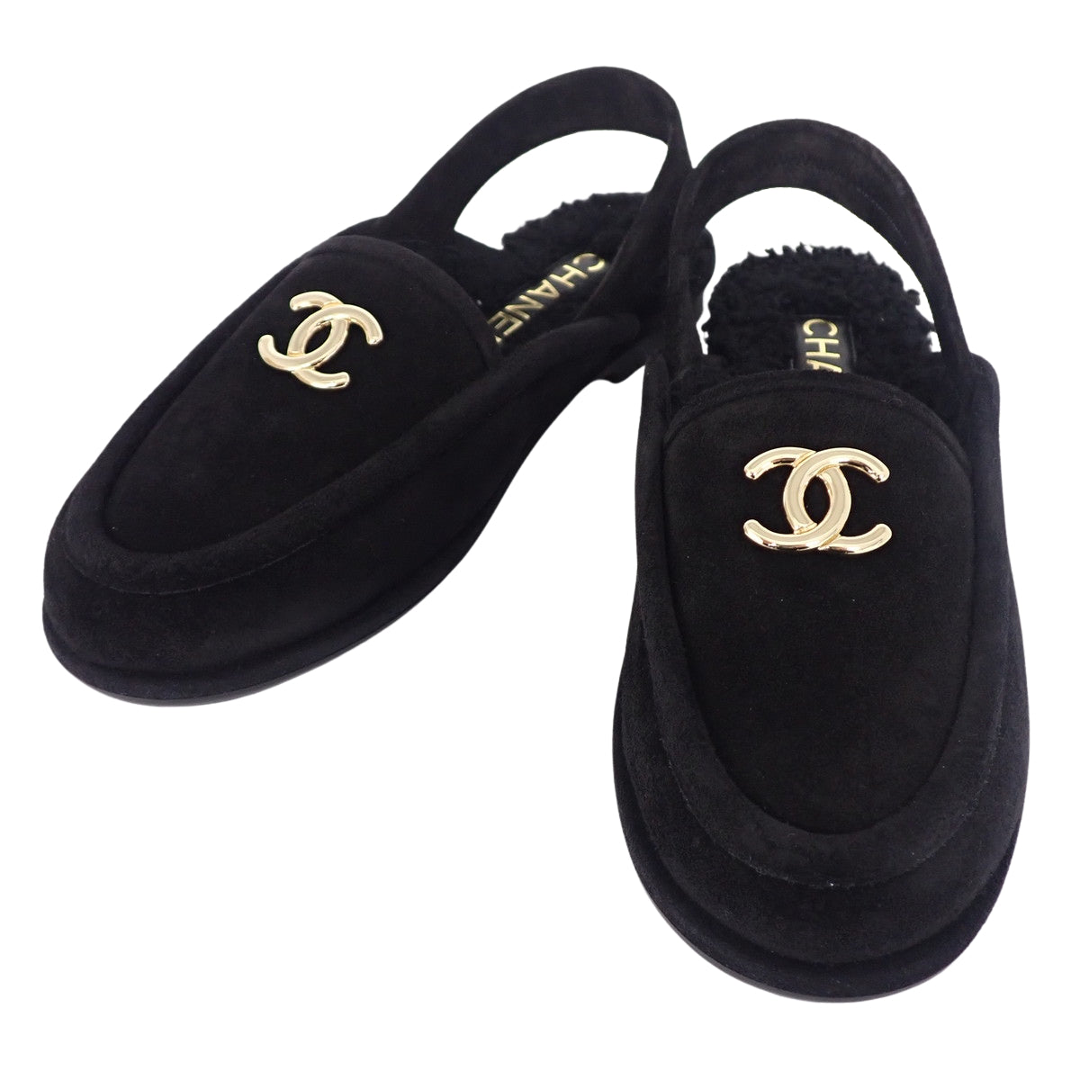 ムートンスリングバック サンダル 36 1/2C