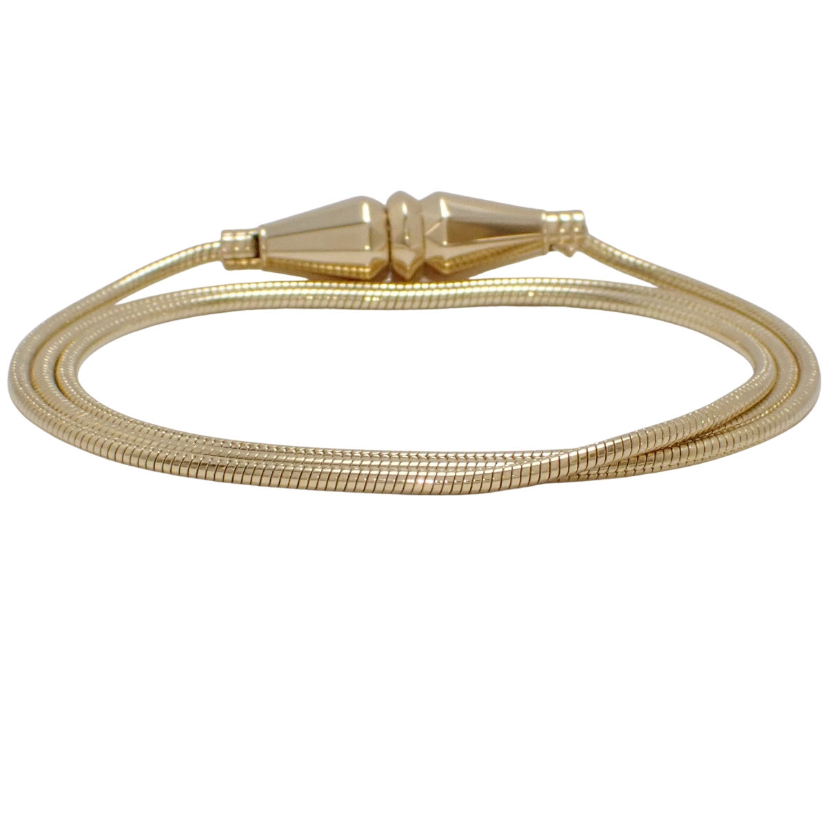 Jack de Boucheron Bracelet, 3 Loops, Yellow Gold K18YG, 28.3g