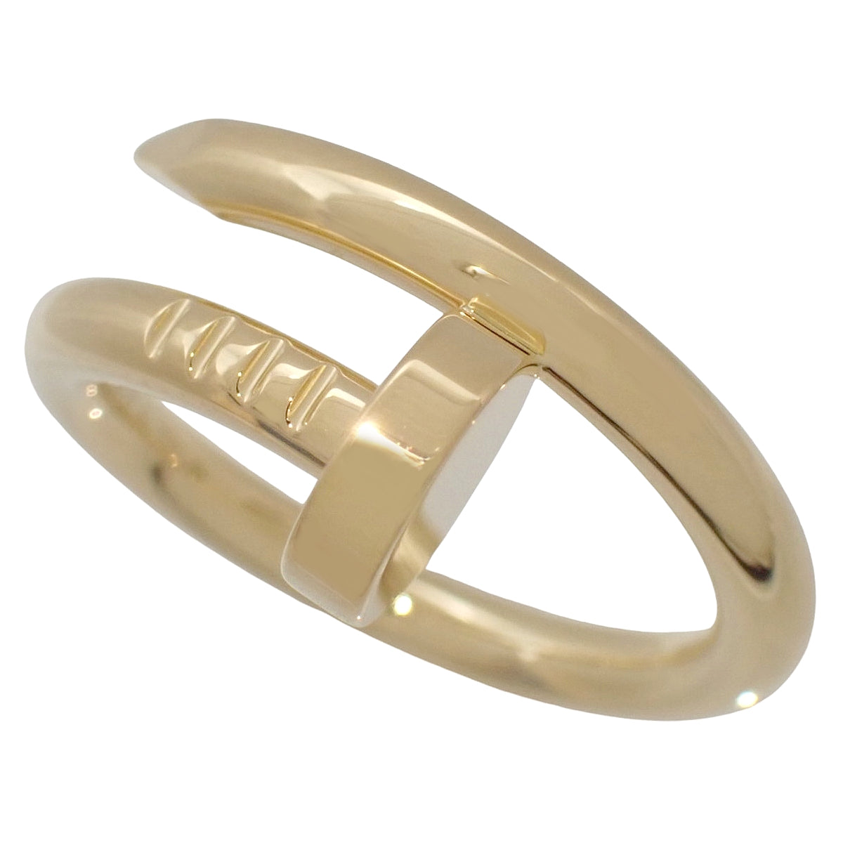 ジュスト アン クル リング クラシックモデル イエローゴールド K18YG 49 7.1g