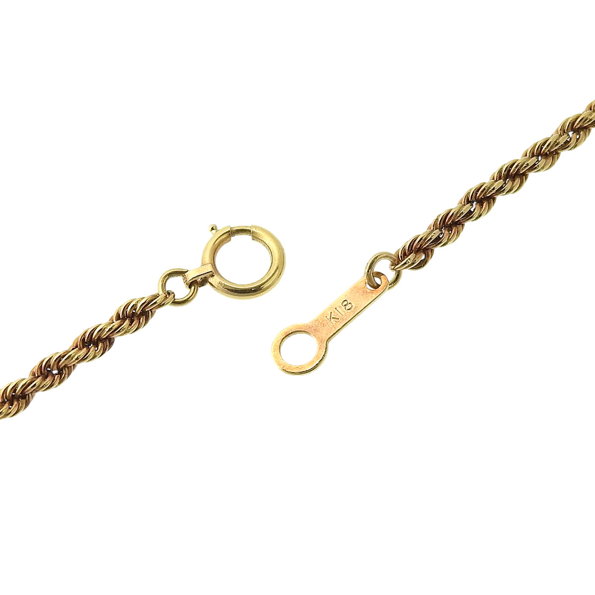Chain Necklace Yellow Gold K18YG