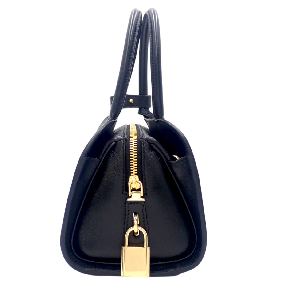 コフレ ミディアム ハンドバッグ レザー NERO ネロ 1BA503