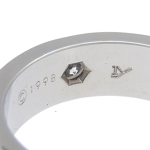 LOVE リング ダイヤモンド3個 ダイヤモンド ホワイトゴールド K18WG アクセサリー ジュエリー 3PD