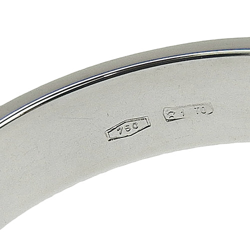 アイコン スリムリング 660070 J8502 9000(2024年11月現在現行品) K18 ホワイトゴールド WG アクセサリー ジュエリー GGロゴ 18(58)号
