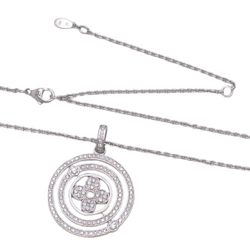 ペンダント イディール ブロッサム ディアモン ダイヤモンド ホワイトゴールド K18WG アクセサリー ジュエリー ダイヤモンド