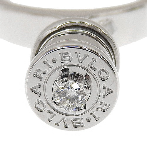 B-zero1 Element Ring with Diamond, K18 White Gold, WG, Accessory, Jewelry, B-zero1 1PD, Size 10 (50)