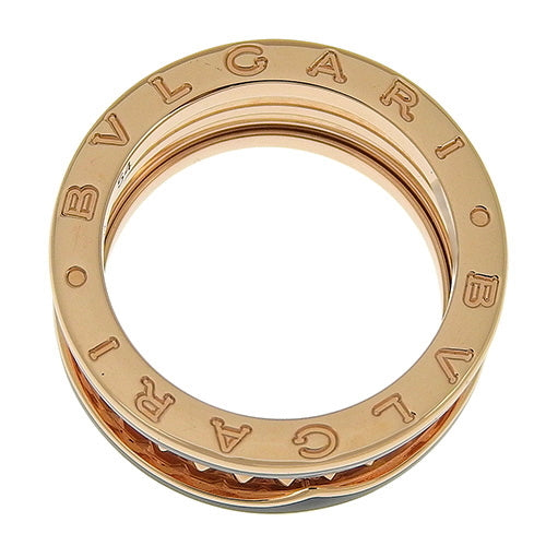 B-zero1 Rock 2-Band Ring 358015 (current as of November 2024) K18 Pink Gold with PG and Black Ceramic, Accessory, Jewelry, B-zero1, Size 13.5 (53.5)