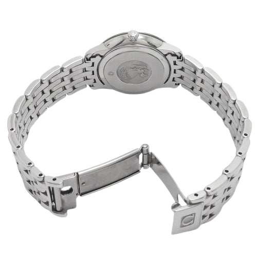 424.10.27.60.55.001 De Ville Prestige SS Stainless Steel Quartz White
