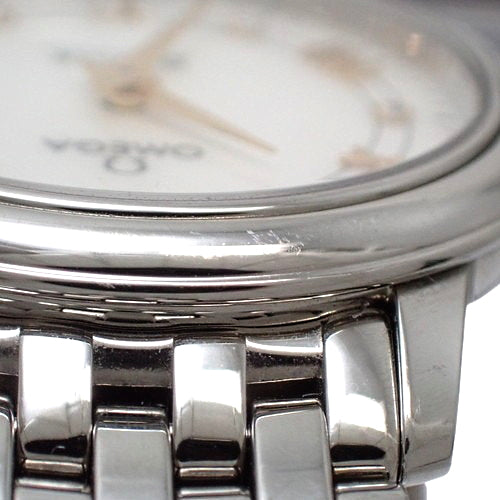 424.10.27.60.55.001 De Ville Prestige SS Stainless Steel Quartz White