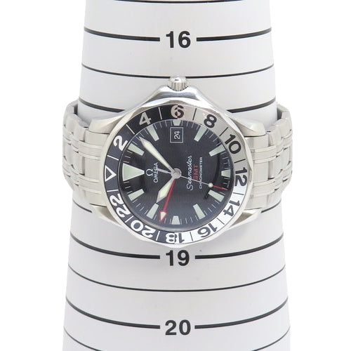 2534.50 Seamaster 300 GMT SS Automatic Black
