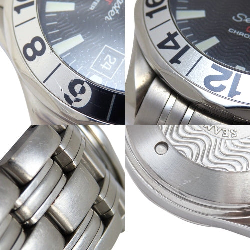 2534.50 Seamaster 300 GMT SS Automatic Black