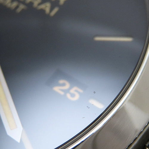 【保証書付】ルミノール GMT パワーリザーブ PAM01321 ステンレススチール SS 自動巻き 2019年8月購入 ブラック ブラック