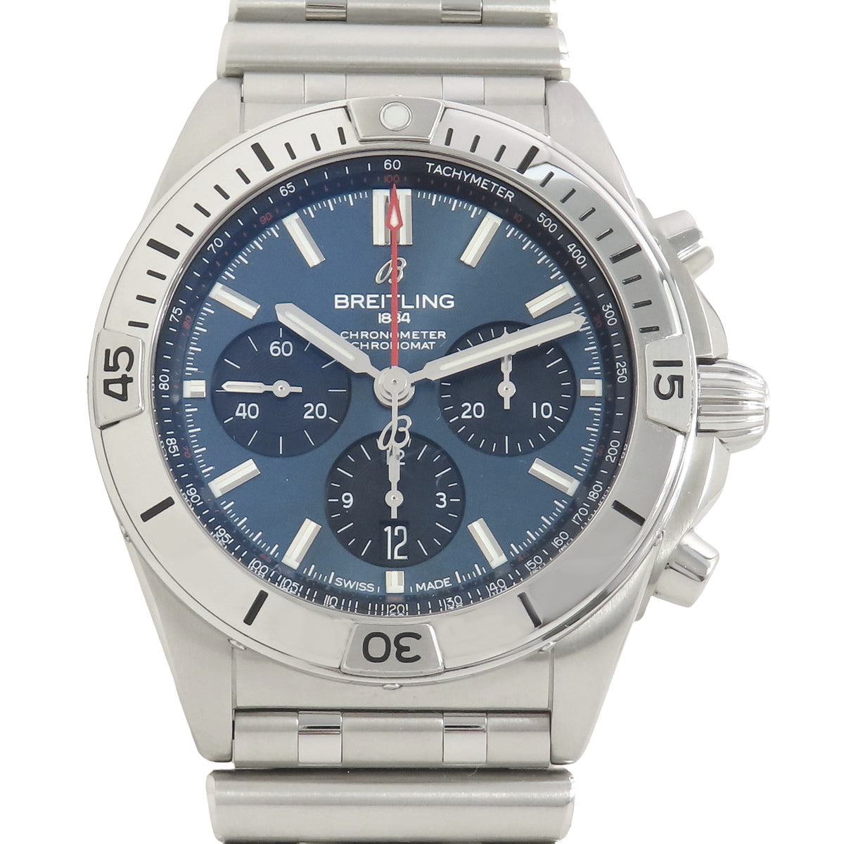 AB0134101C1A1 Chronomat B01 42 SS Automatic Blue