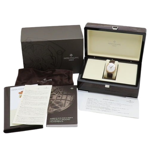 6119R-001, Karatrava, K18 Pink Gold (PG), Hand-wound, White.