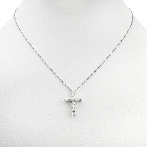 クロス ペンダント ダイヤモンド プラチナ Pt950 アクセサリー ジュエリー 11PD