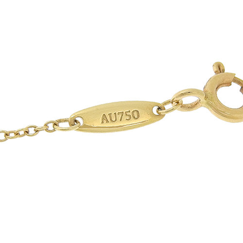 エルサ・ペレッティ バイザヤード シングル ダイヤモンド ペンダント ダイヤモンド K18 イエローゴールド YG アクセサリー ジュエリー 1PD