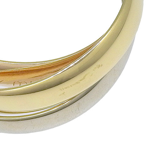 les must de Cartier トリニティ リング イエローゴールド K18YG ピンクゴールド K18PG K18 ホワイトゴールド WG アクセサリー ジュエリー 3連 三連