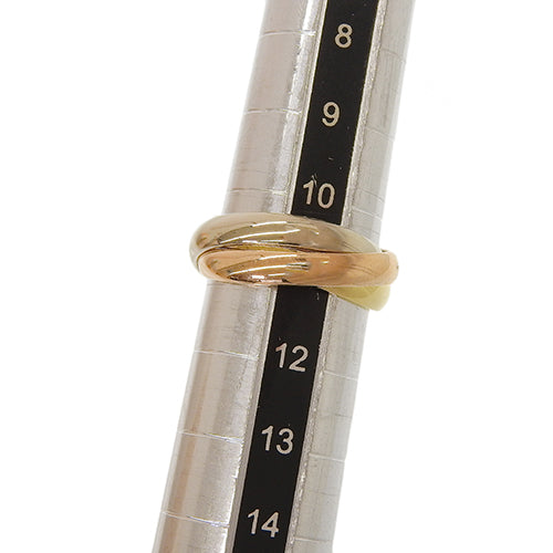 les must de Cartier トリニティ リング イエローゴールド K18YG ホワイトゴールド K18WG K18 ピンクゴールド PG アクセサリー ジュエリー 3連 三連