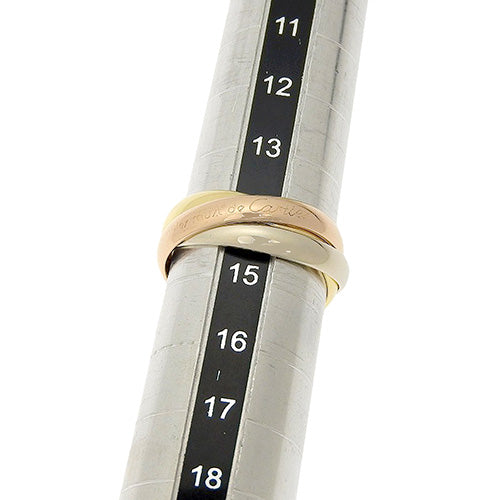 les must de Cartier トリニティ リング イエローゴールド K18YG ピンクゴールド K18PG K18 ホワイトゴールド WG アクセサリー ジュエリー 3連 三連