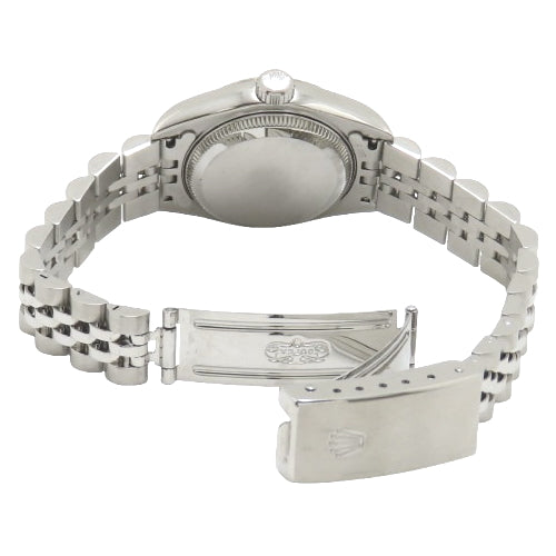 【保証書付】79174 デイトジャスト WG/SS ステンレス F番(2003~2004年) 自動巻き 2005年1月購入 ホワイト シルバー