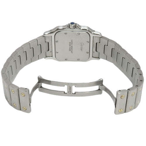 Santos Galbe LM W20011C4 SS/YG Quartz (Warranty Included) Purchased November 2000, White/Silver