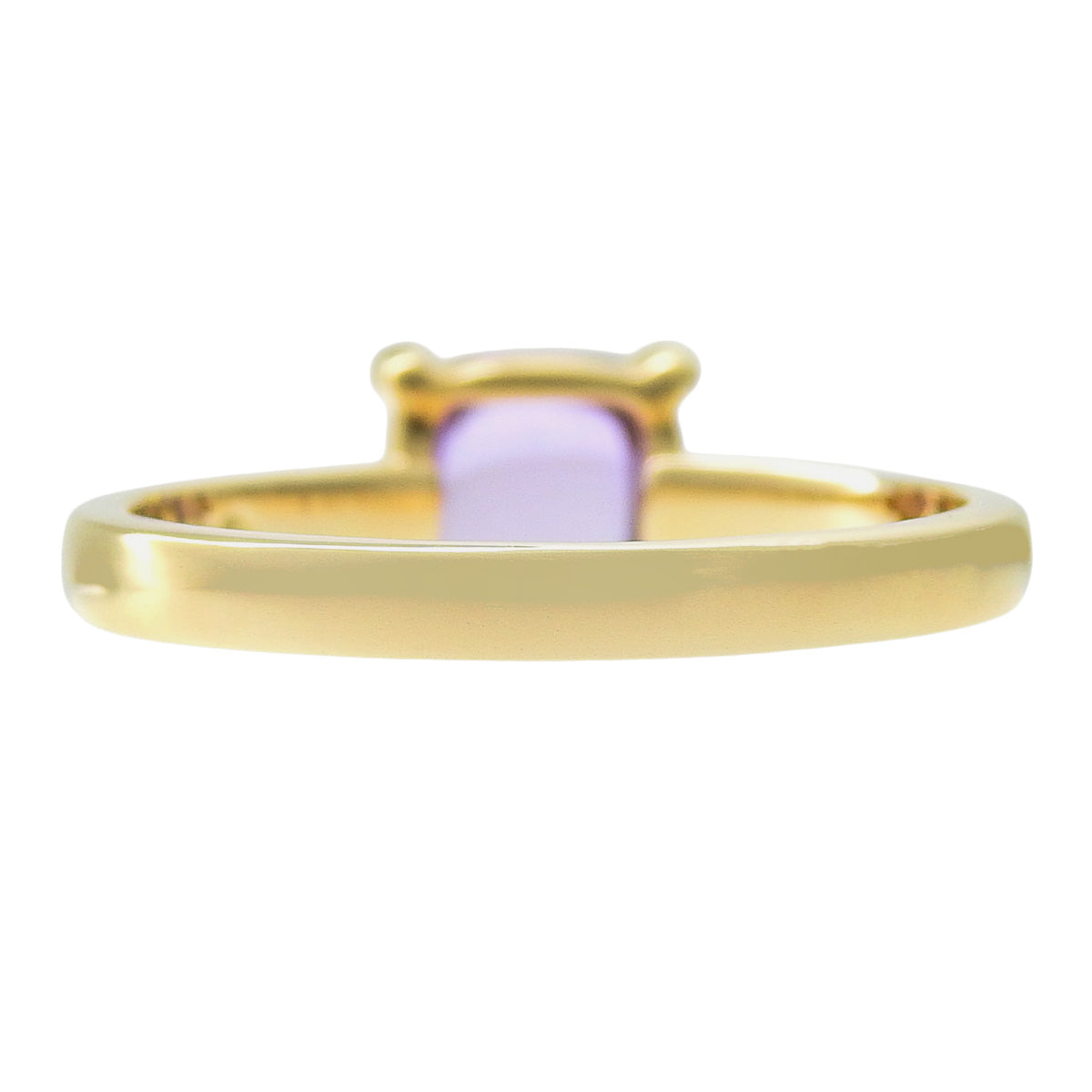 Sugar Stack Ring, Amethyst, K18 Yellow Gold (YG)