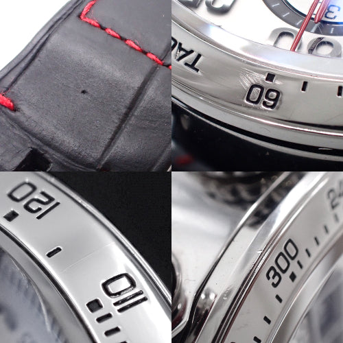 Carrera Caliber 16 CV2A11-1 SS/Rubber Stainless Steel Automatic White Black