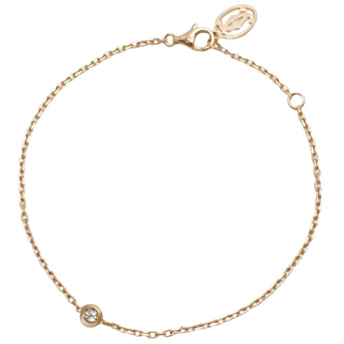 D'Amour Bracelet, Small Model, Diamond, Pink Gold (K18PG), Accessory, Jewelry