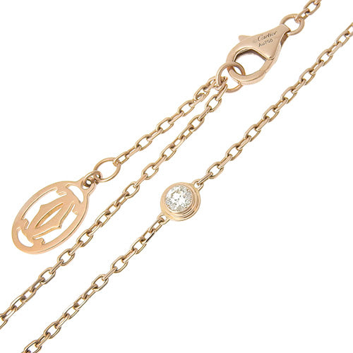 D'Amour Bracelet, Small Model, Diamond, Pink Gold (K18PG), Accessory, Jewelry