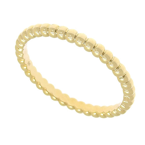 ぺルレ ゴールドパール リング スモールモデル イエローゴールド K18YG アクセサリー ジュエリー
