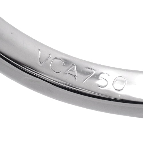 Socrates Entree Les Doors Ring with Diamonds in 18K White Gold and White Gold
