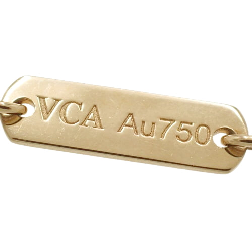 ヴィンテージ アルハンブラ ペンダント マラカイト VCARO9VA00(2024年11月現在現行品) K18 イエローゴールド YG アクセサリー ジュエリー マラカイト