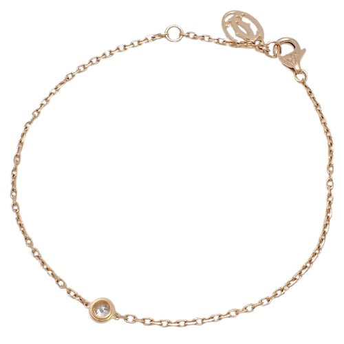 D'Amour Bracelet, Small Model, Diamond, Pink Gold (K18PG), Accessory, Jewelry, 1PD