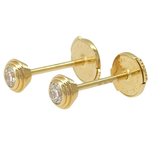 D'Amour Earrings, Diamond, Yellow Gold (K18YG), Accessory, Jewelry
