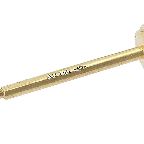 D'Amour Earrings, Diamond, Yellow Gold (K18YG), Accessory, Jewelry