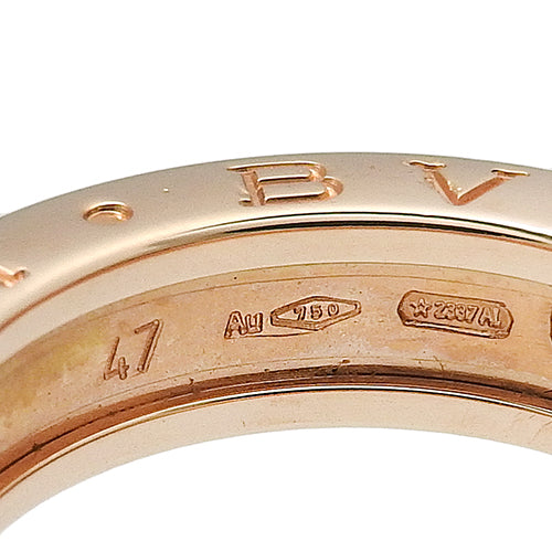 B.zero1 Ring K18 Pink Gold PG