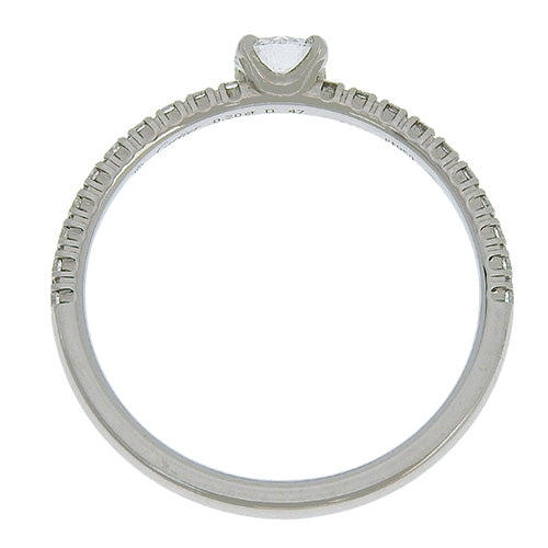 エタンセルドゥ ハーフエタニティ リング ダイヤモンド ダイヤモンド 0.2 プラチナ Pt950 アクセサリー ジュエリー