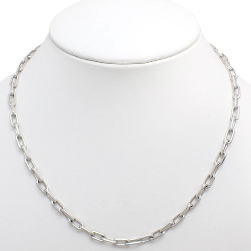 Spartacus Chain Necklace B7006400 in 18K White Gold, WG, Accessory, Jewelry, Silver