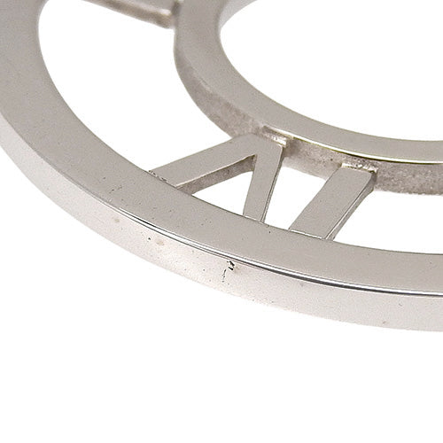Atlas Circle Necklace, White Gold (K18WG), Accessory, Jewelry, Pendant