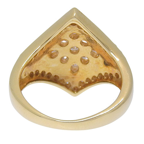 Diamond Ring D1.00 K18 Yellow Gold YG